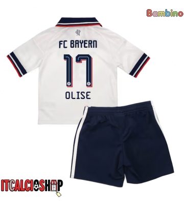 Bayern Munich Michael Olise #17 Seconda Maglia Bambino 2026-27 Manica Corta (+ Pantaloni corti)